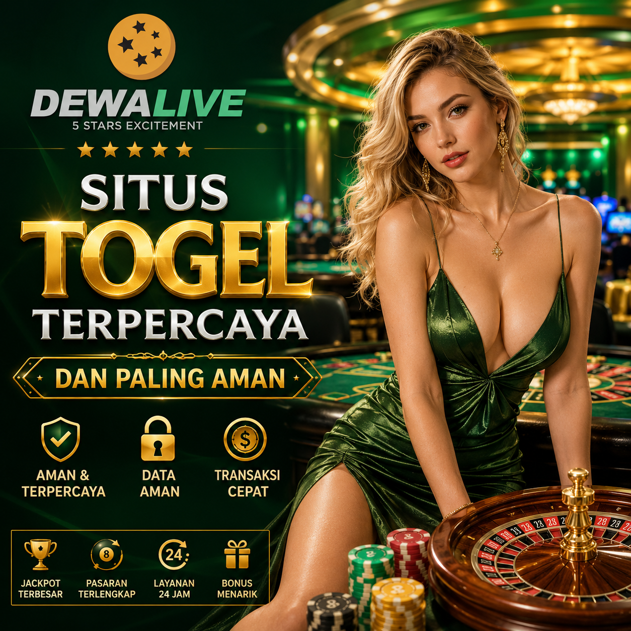 DEWALIVE Game 4D Terbaik dengan Pasaran Terlengkap