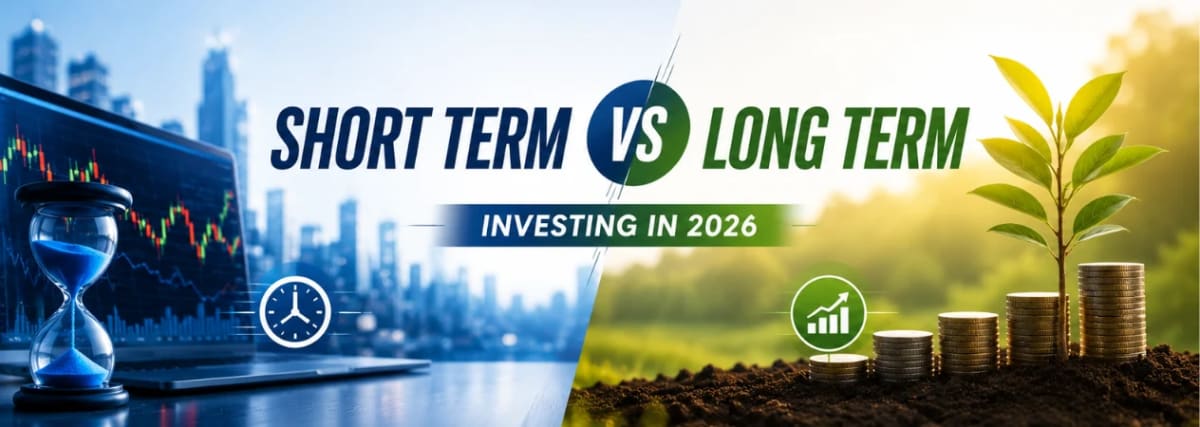 Short Term vs Long Term Investing: Which Builds More Wealth?