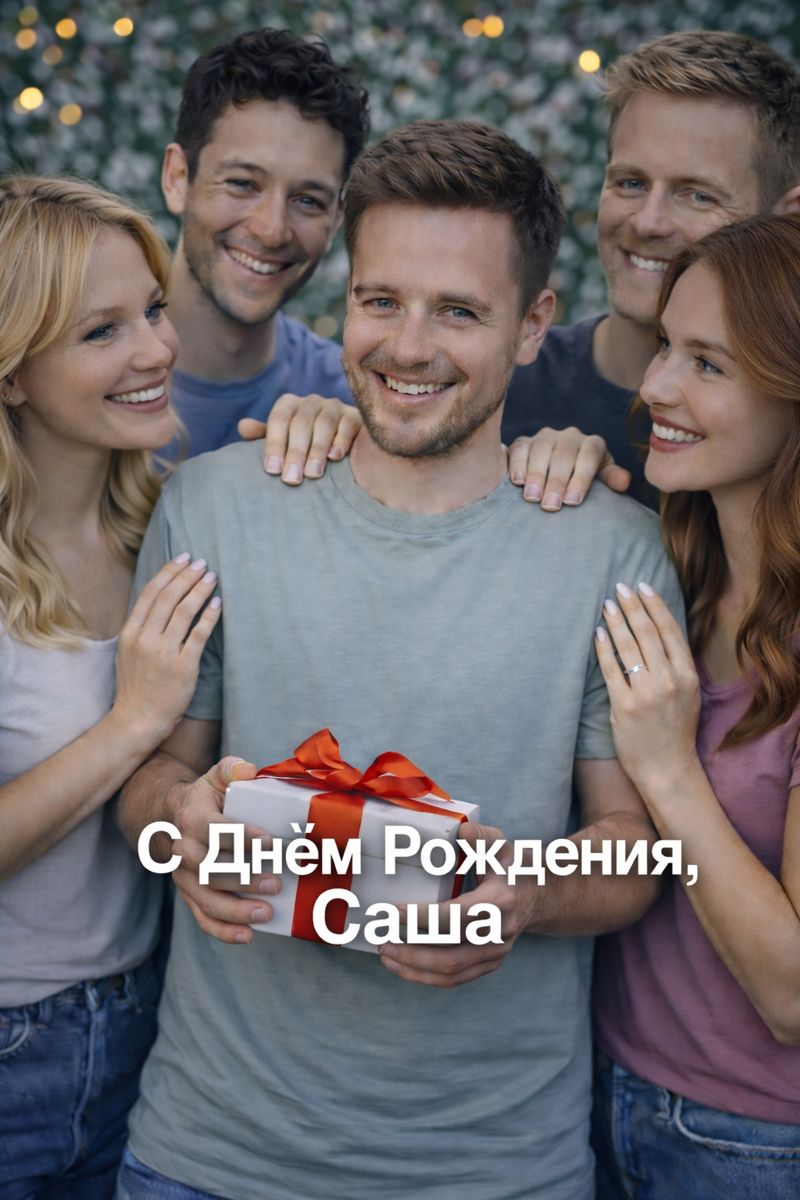 Саша, с днем рождения