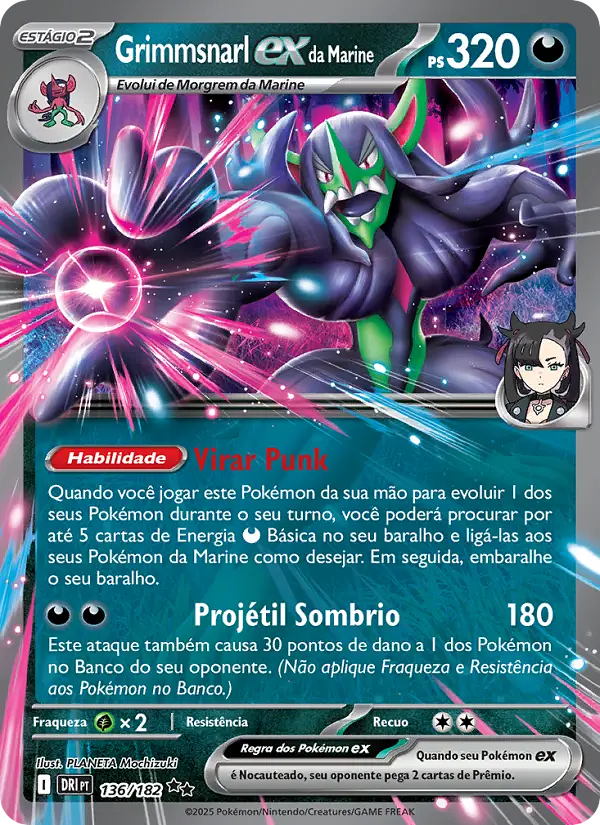 Marnie's Grimmsnarl ex