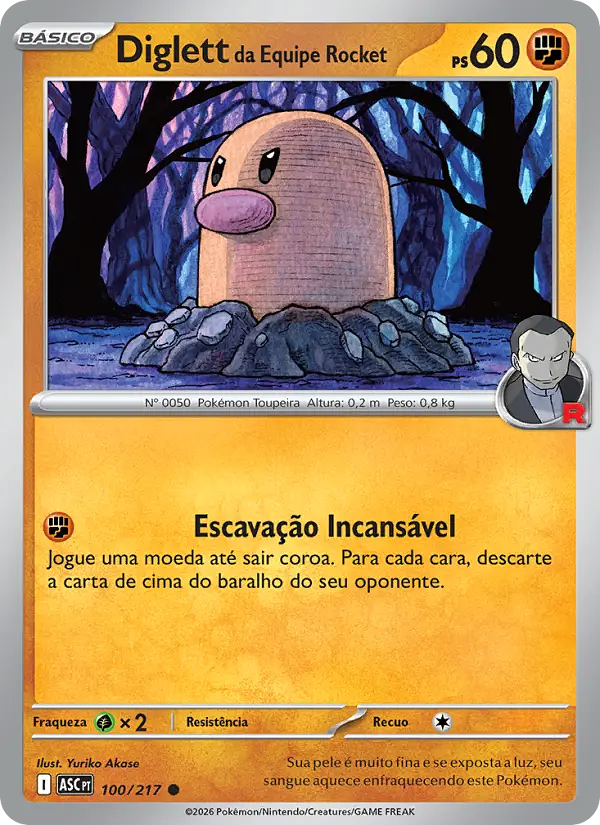 Team Rocket's Diglett