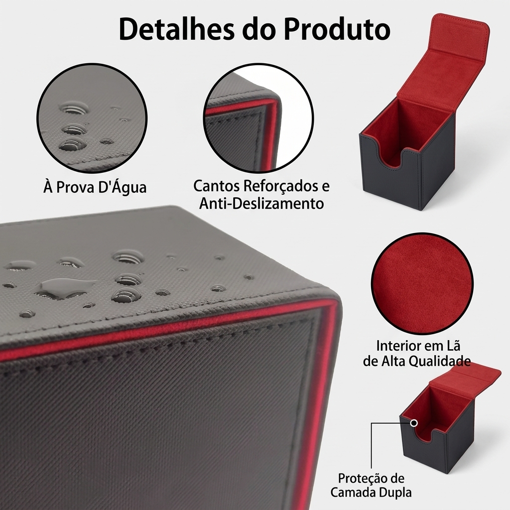 Deck Box TCG para 100 Cartas