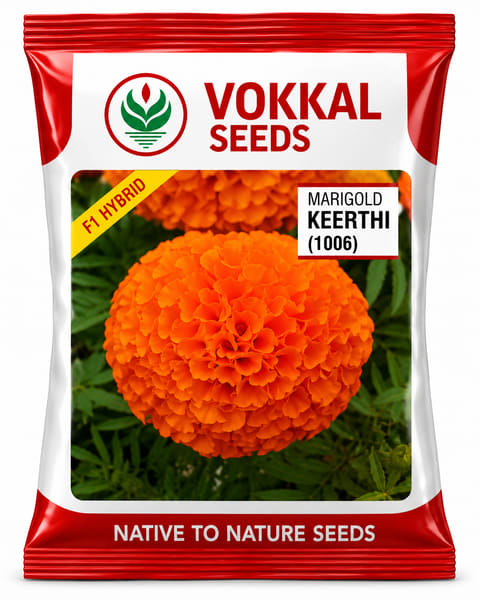 Vokkal Keerthi Marigold Seeds