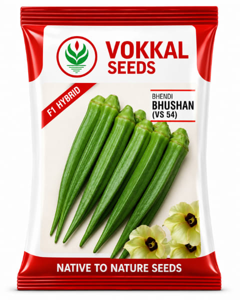 Vokkal Bhushan Okra Seeds