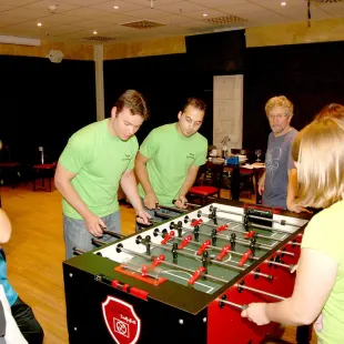 2012 Bayernturnier: Bowling und Kicker