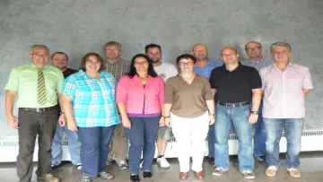 Das Bamberger Orgateam mit Josef Dick und Annette Feldmer freut sich auf möglichst viele Kolleginnen und Kollegen beim Bayernturnier am 18. Juli in Bamberg