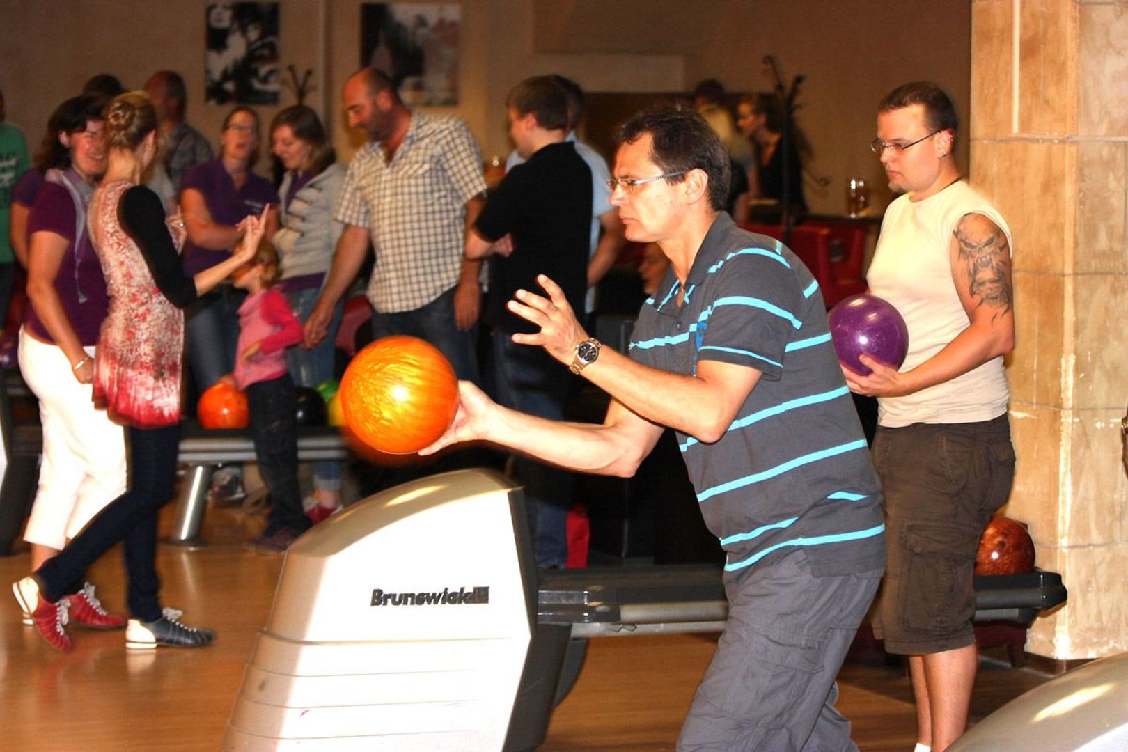 2012 Bayernturnier: Bowling und Kicker