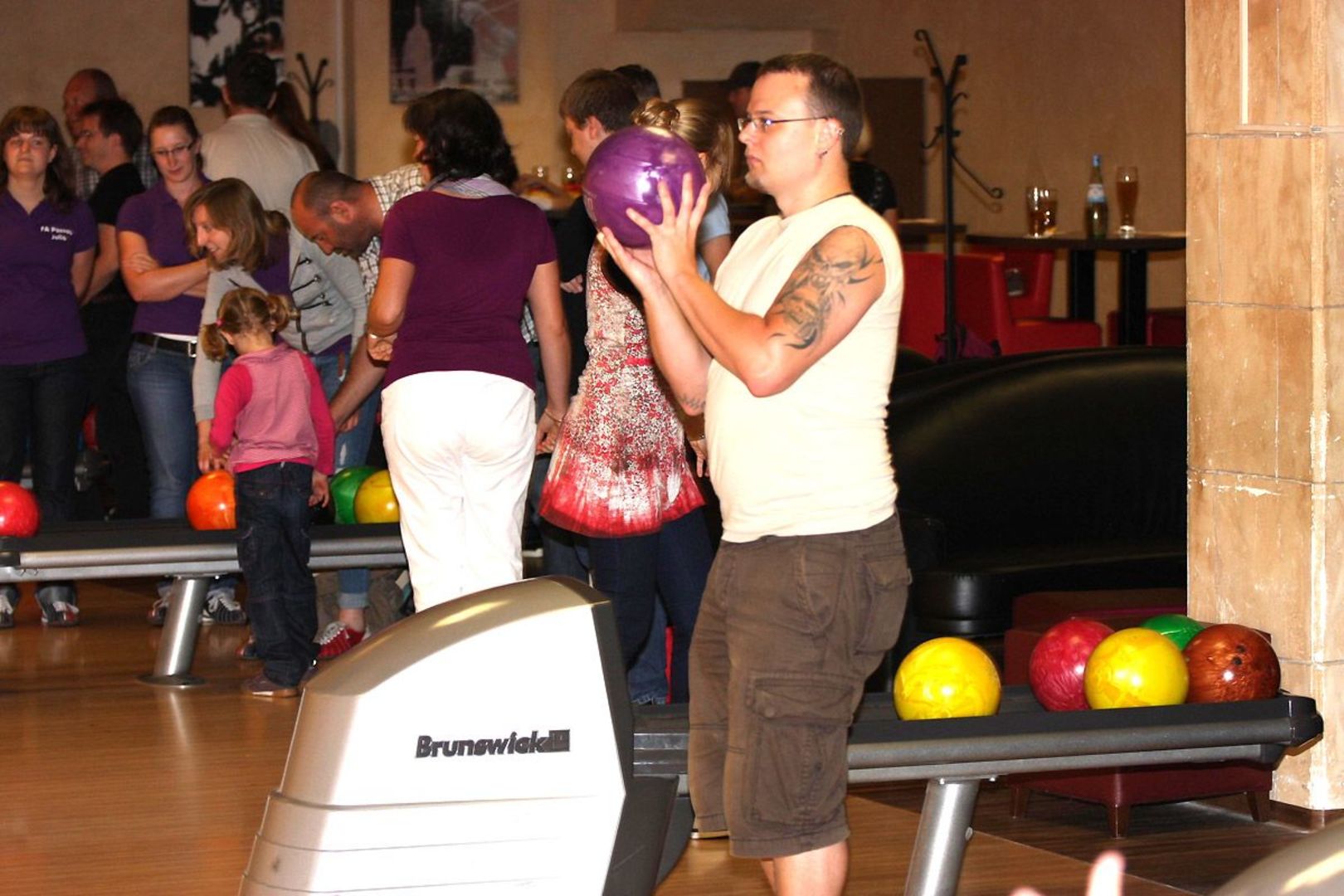 2012 Bayernturnier: Bowling und Kicker