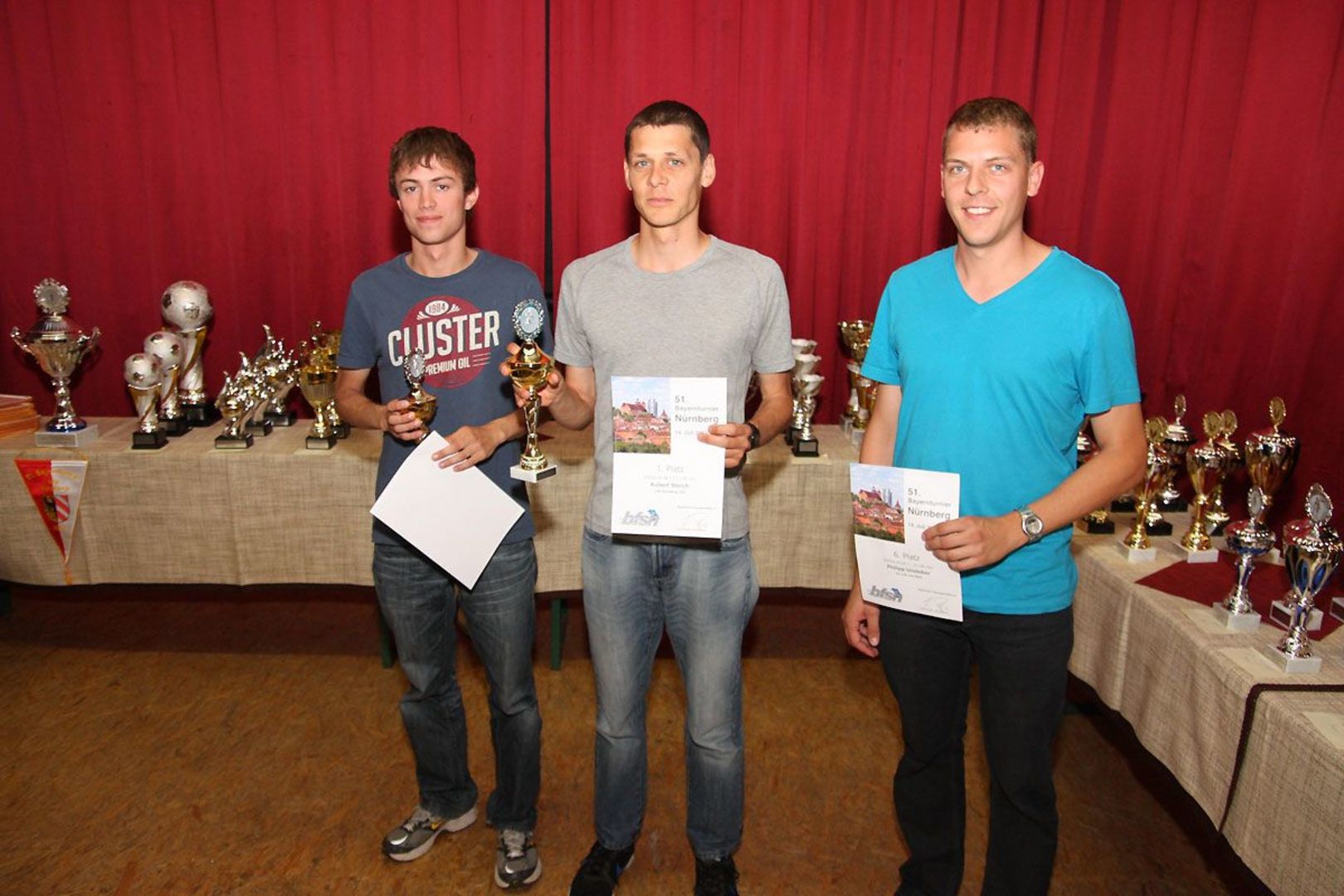 2012 Bayernturnier: Siegerehrung