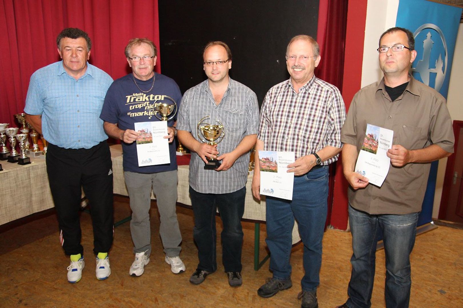 2012 Bayernturnier: Siegerehrung