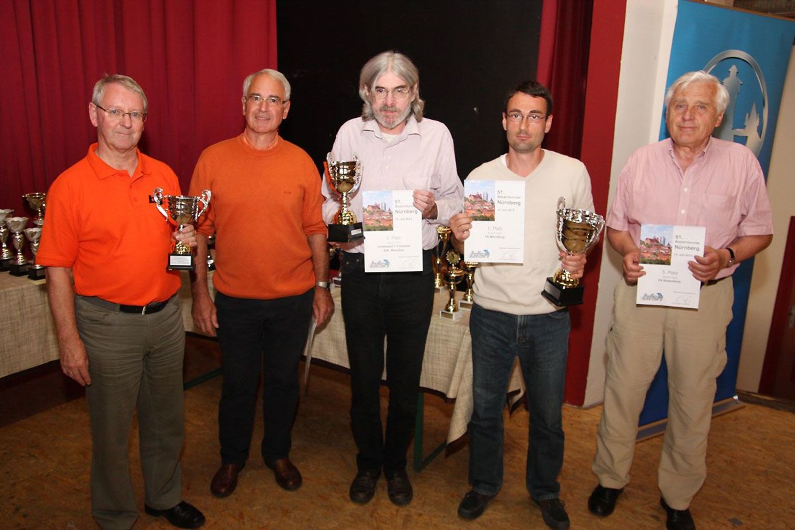 2012 Bayernturnier: Siegerehrung