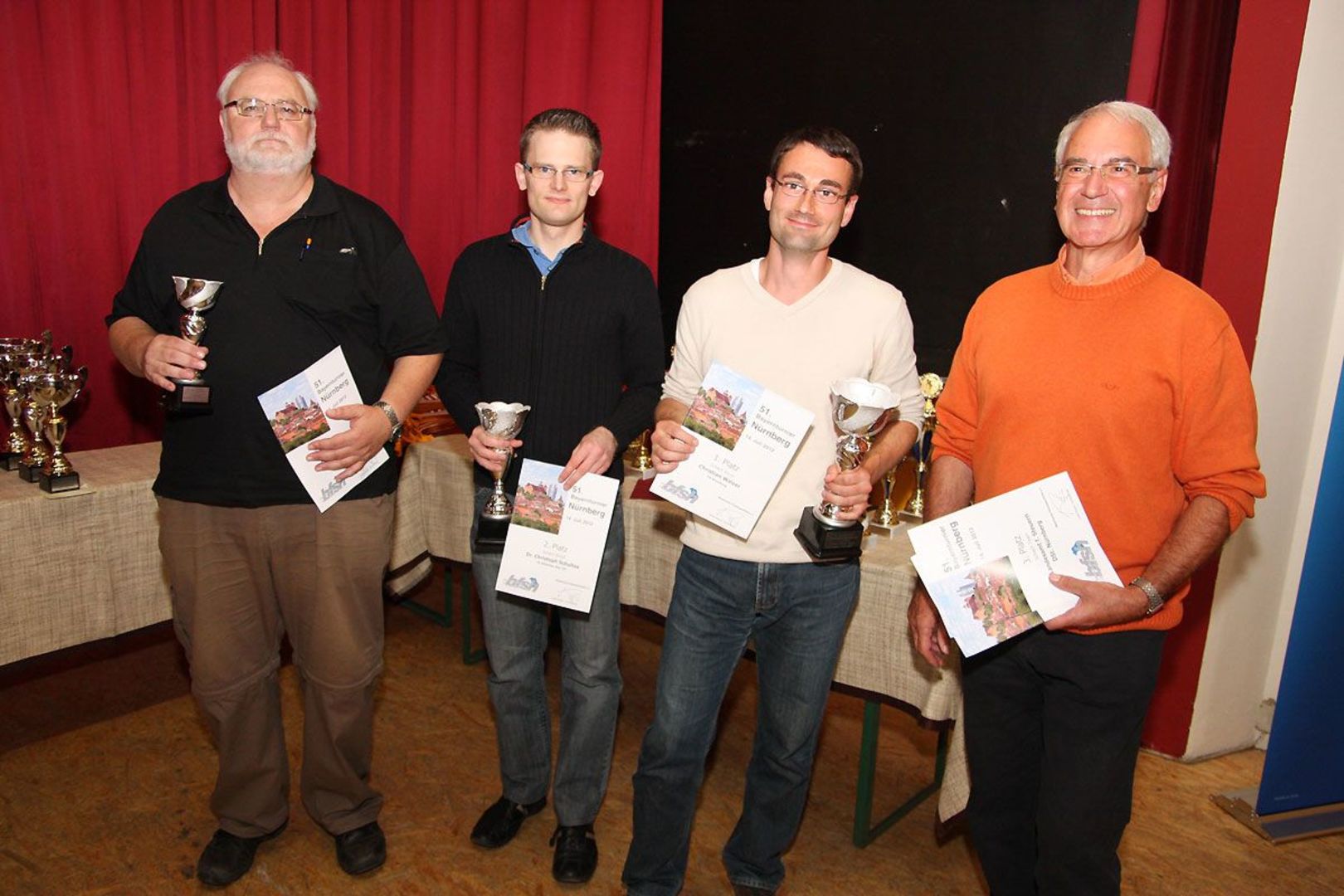 2012 Bayernturnier: Siegerehrung