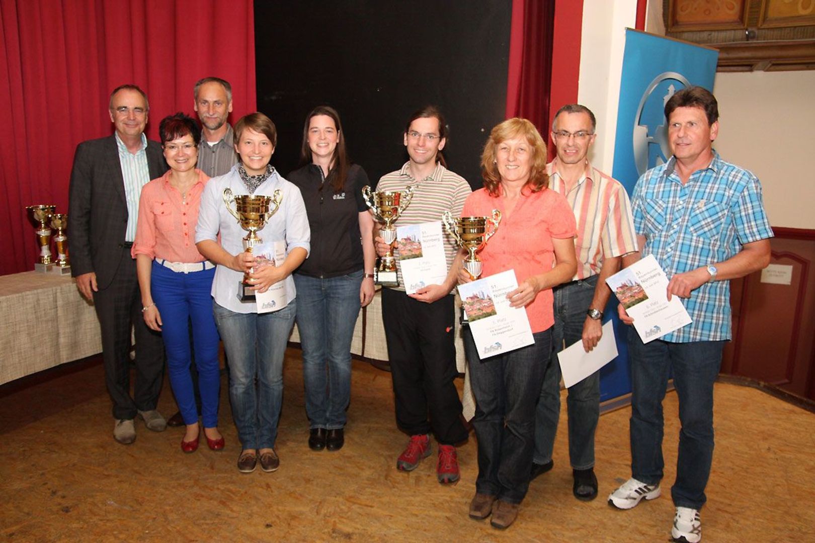 2012 Bayernturnier: Siegerehrung