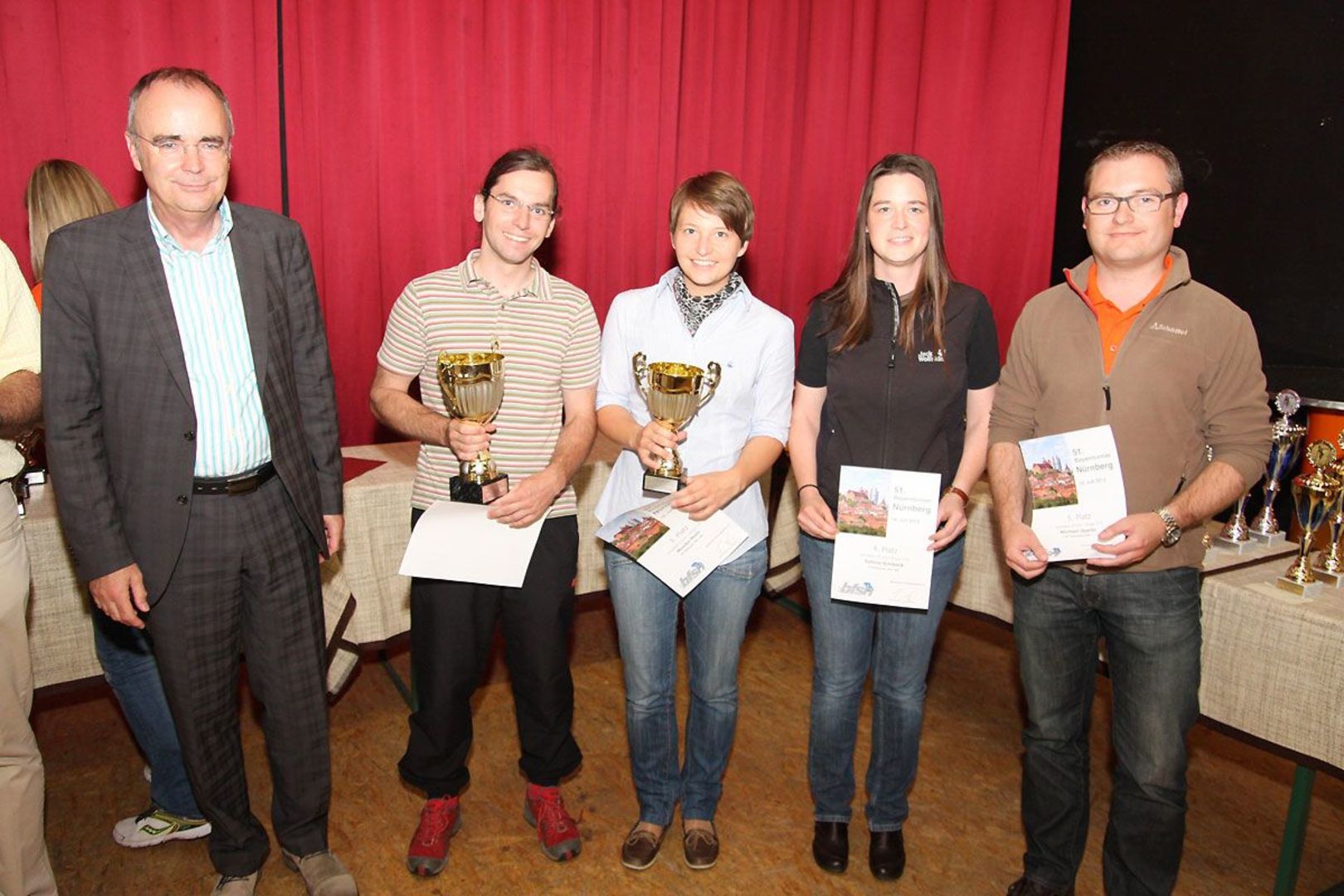 2012 Bayernturnier: Siegerehrung