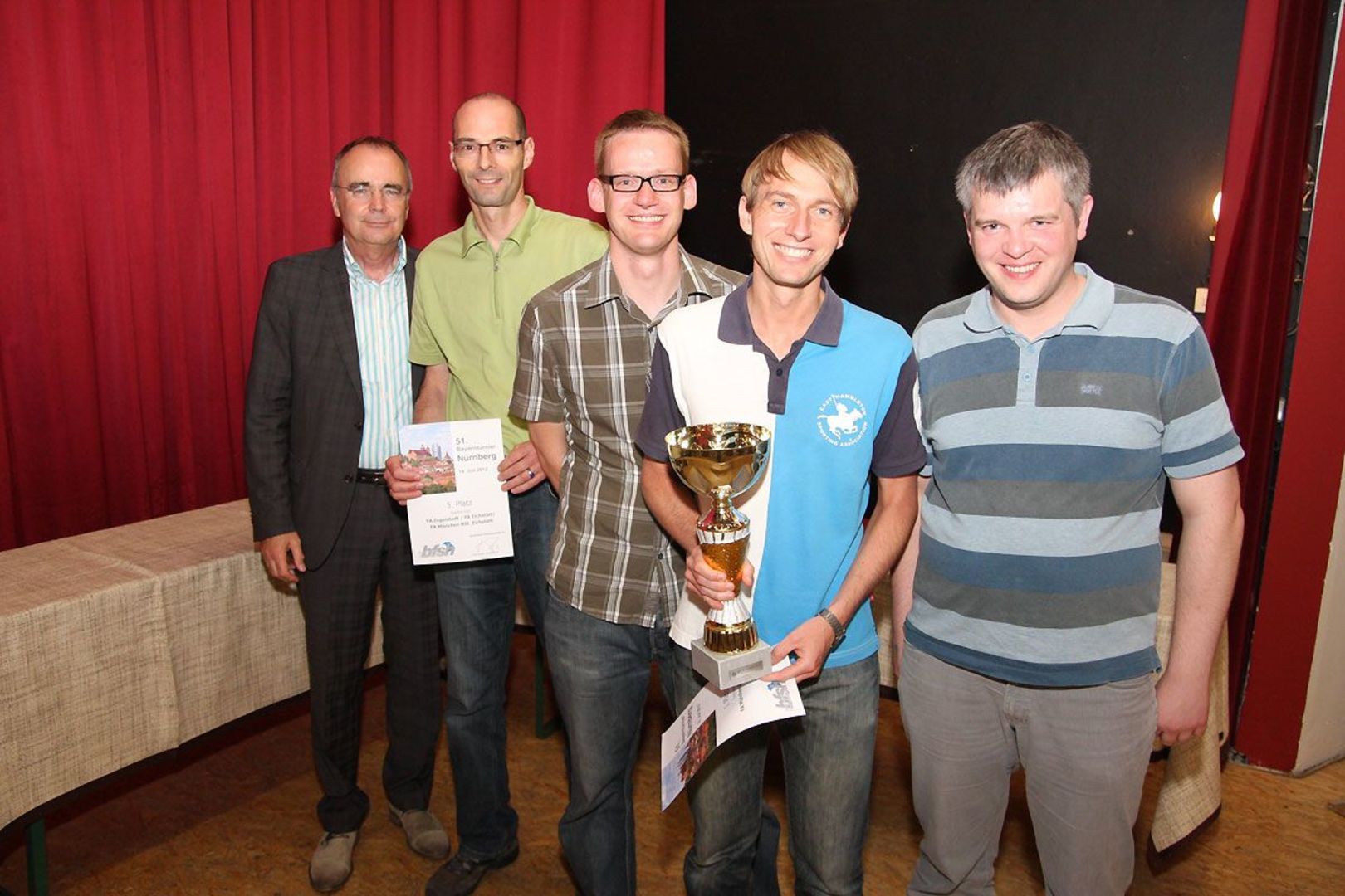 2012 Bayernturnier: Siegerehrung