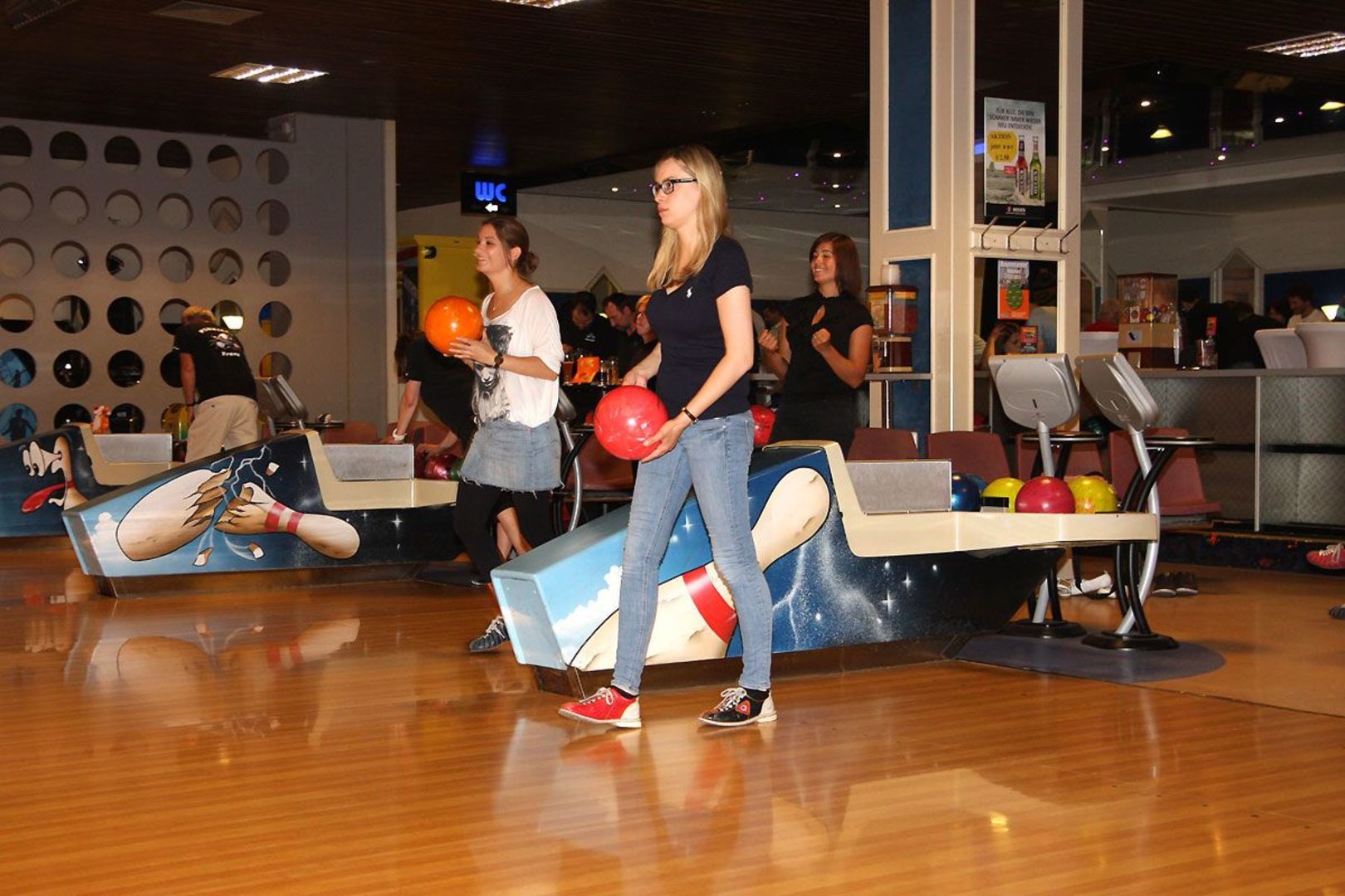 2013 Bayernturnier: Bowling und Kicker