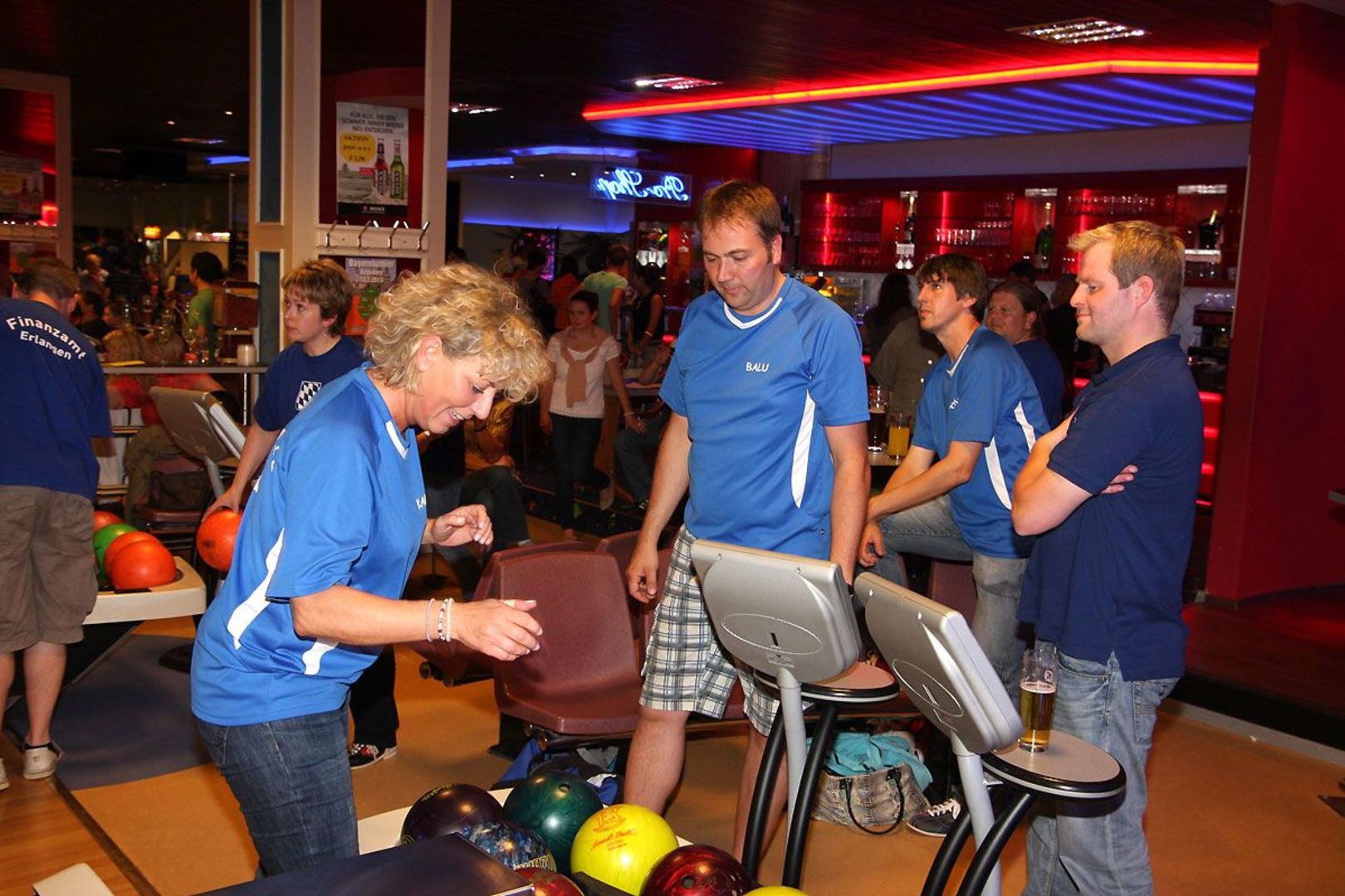 2013 Bayernturnier: Bowling und Kicker