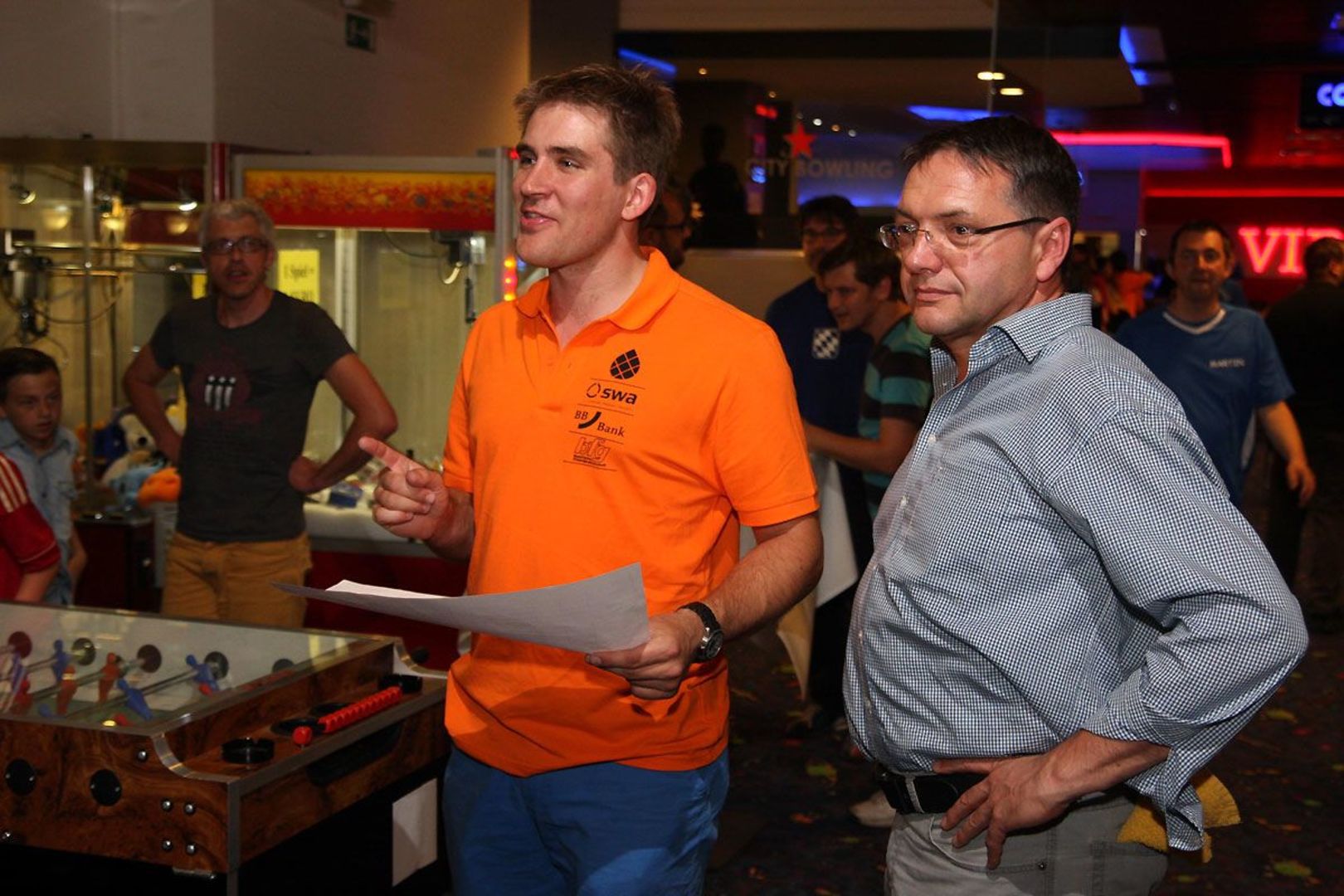 2013 Bayernturnier: Bowling und Kicker