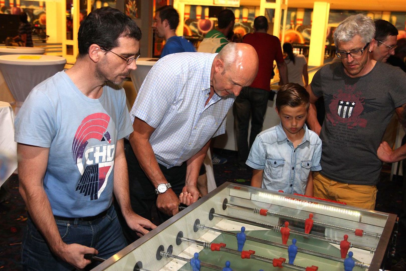 2013 Bayernturnier: Bowling und Kicker