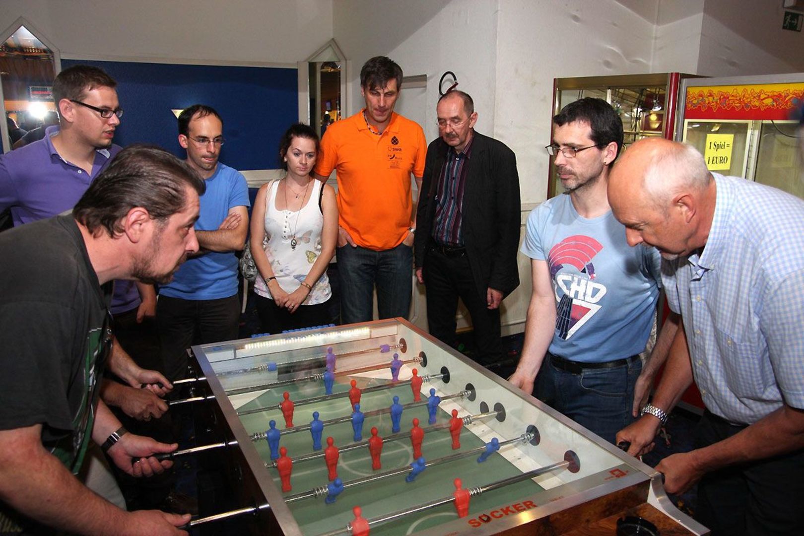 2013 Bayernturnier: Bowling und Kicker