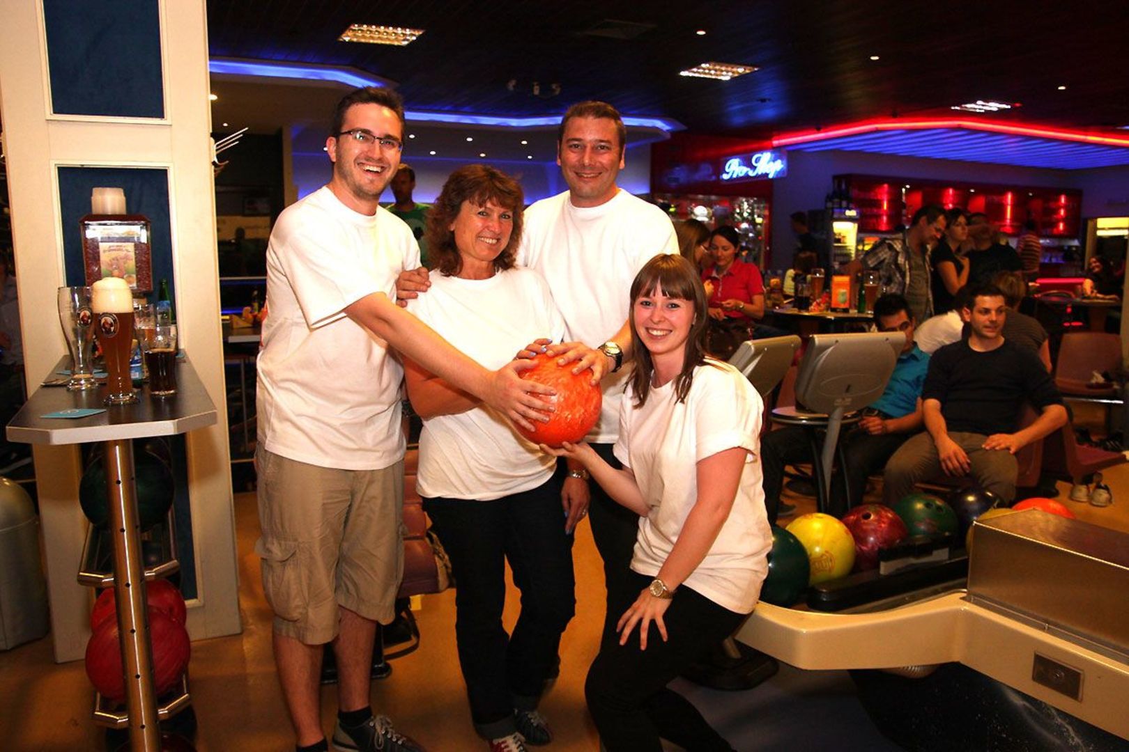 2013 Bayernturnier: Bowling und Kicker