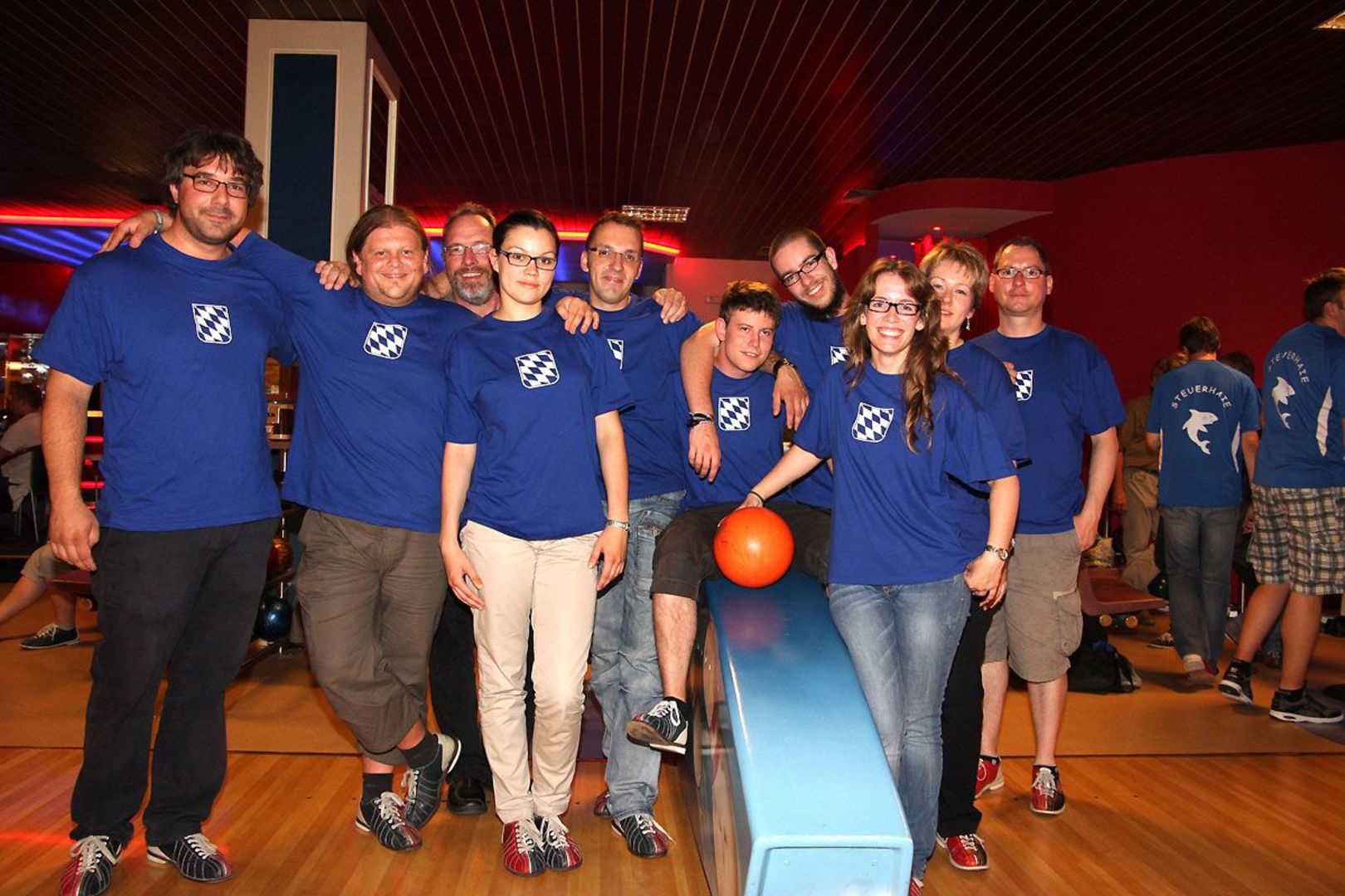 2013 Bayernturnier: Bowling und Kicker