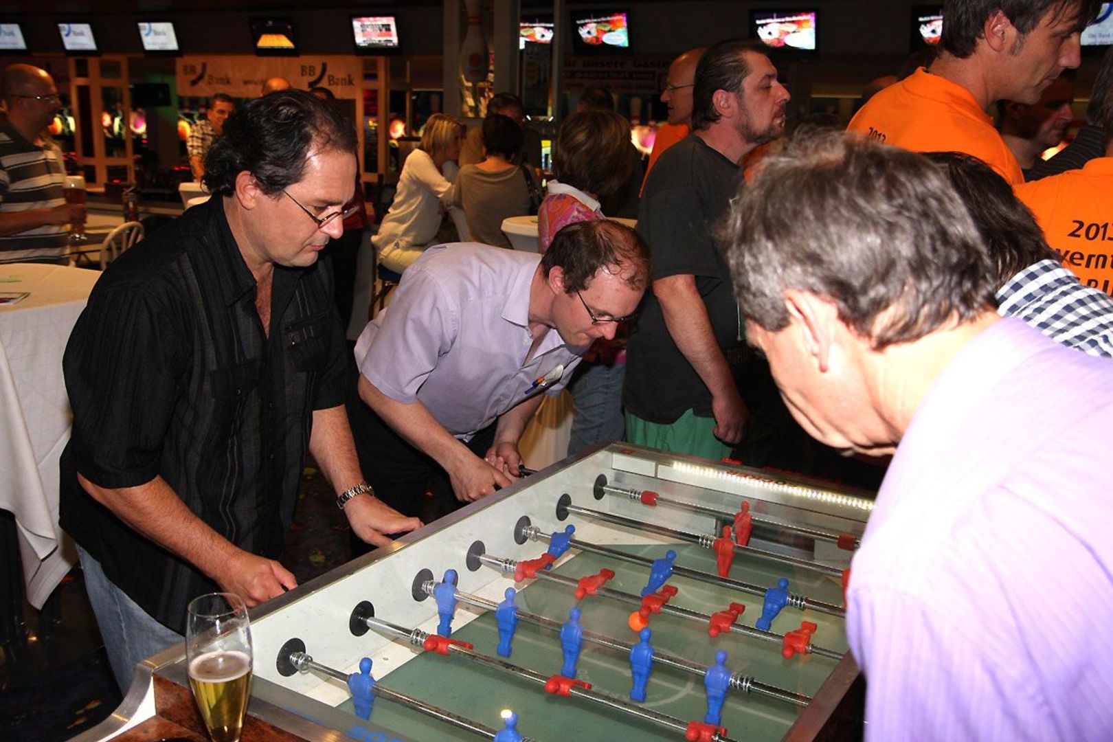 2013 Bayernturnier: Bowling und Kicker