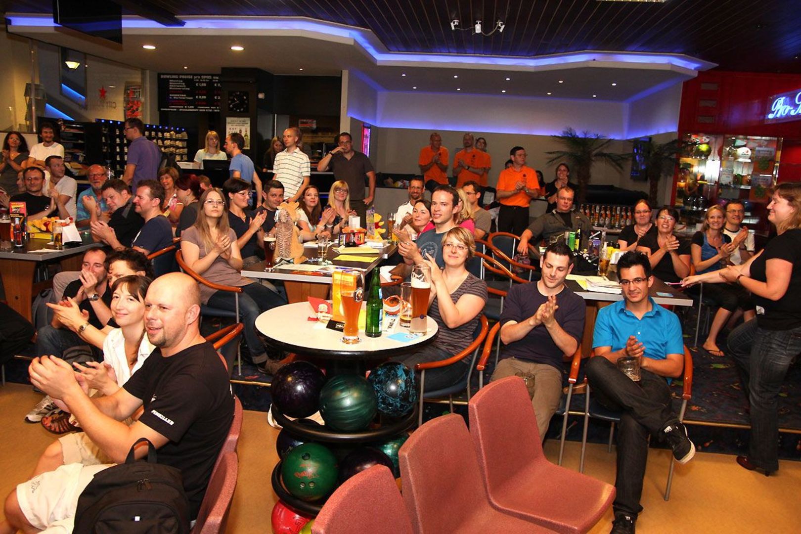 2013 Bayernturnier: Bowling und Kicker