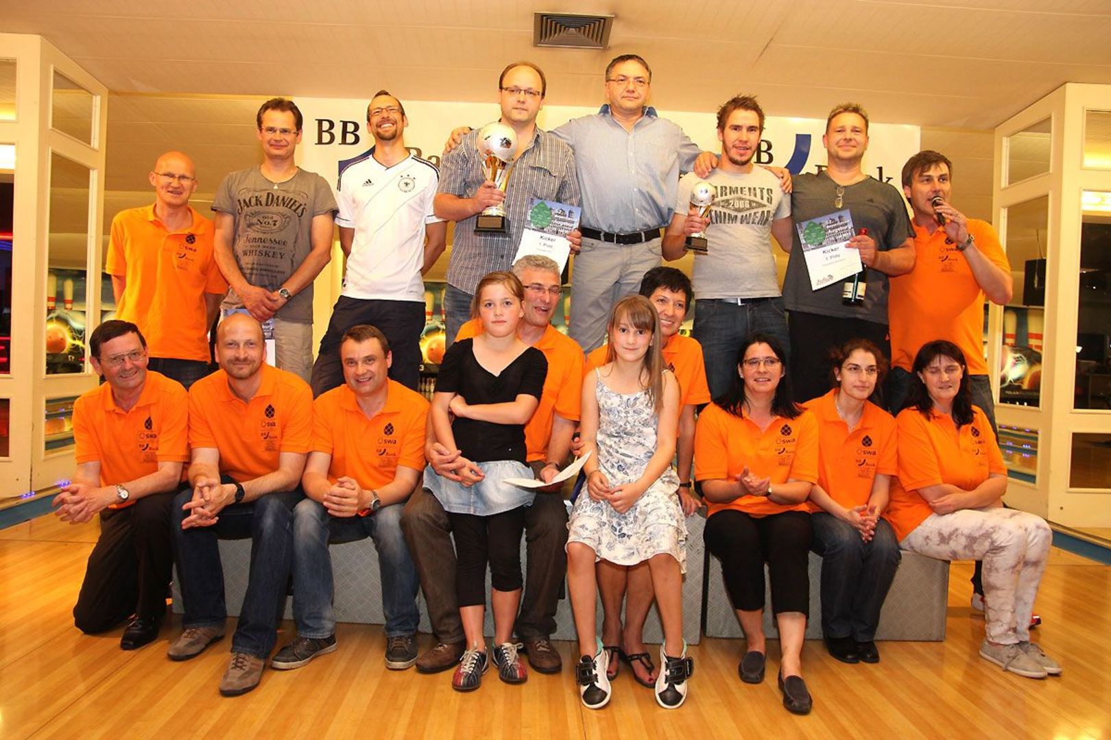 2013 Bayernturnier: Bowling und Kicker
