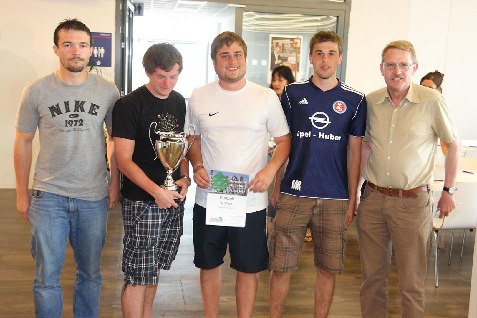 2013 Bayernturnier: Siegerehrung