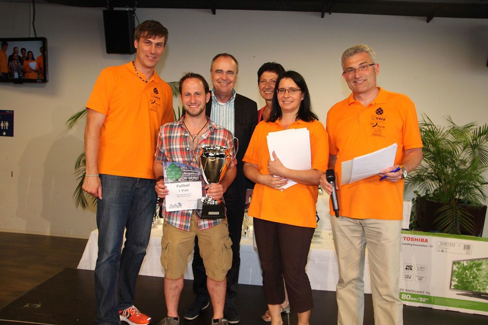 2013 Bayernturnier: Siegerehrung