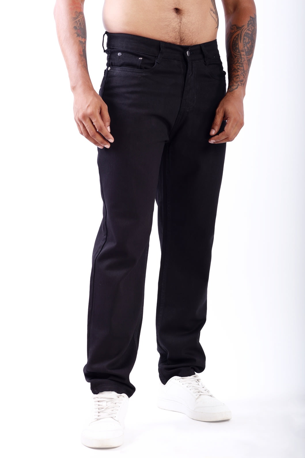 EarthDenim Staple Black Jeans - Image 4