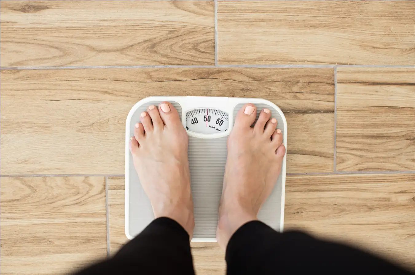 No weight gain