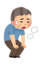 Tired or stressed icon