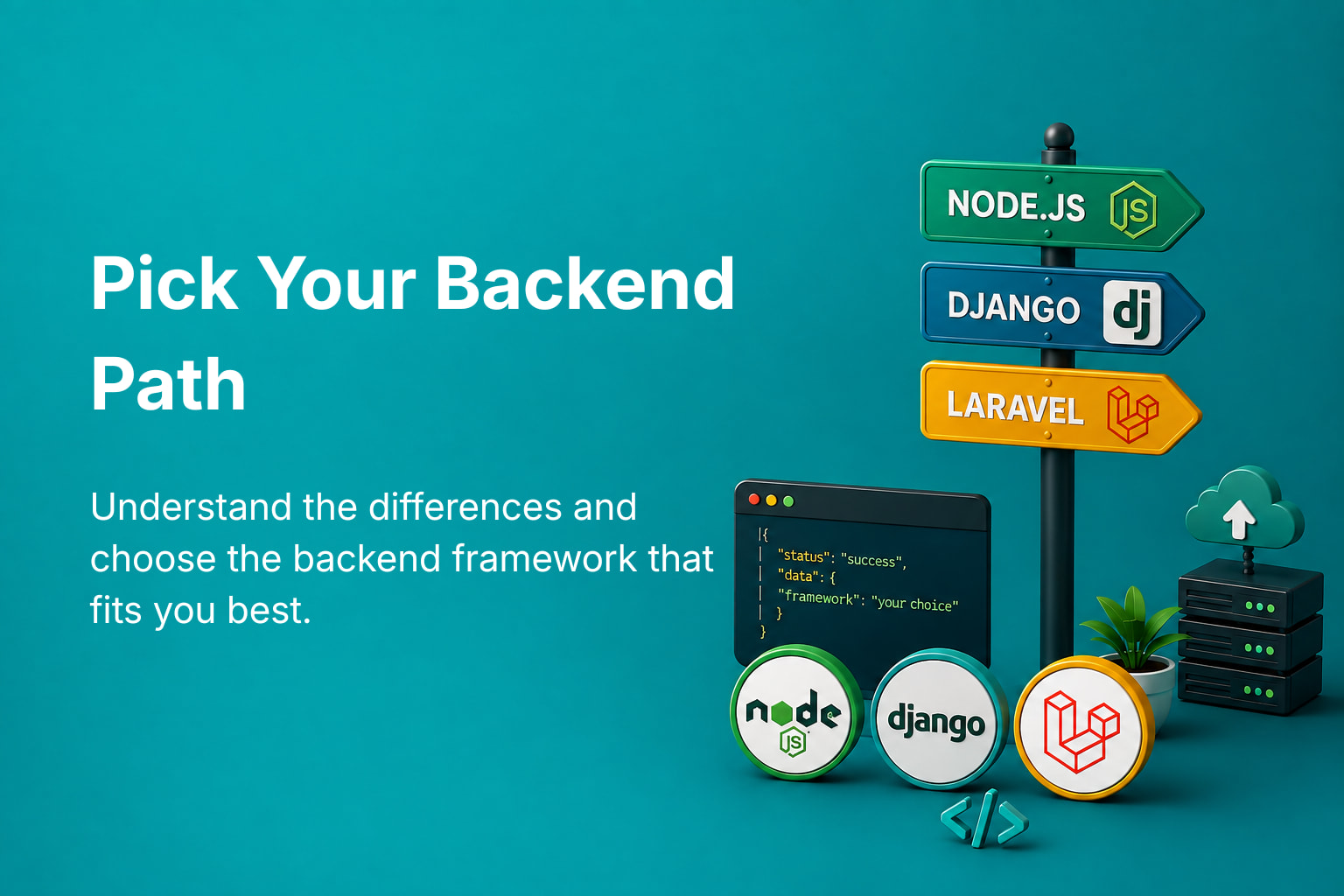 Node.js vs Django vs Laravel: Which Backend Framework Is Best for Students in Nepal?
