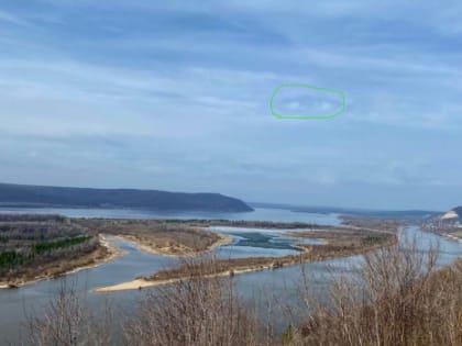 Самарцы ахнули: в небе над областным центром появился «глаз Божий»