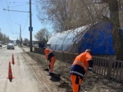 В Тольятти ведутся работы на улице Новозаводской