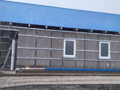 В Ширяево строят новый фельдшерско-акушерский пункт