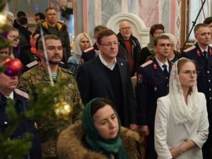 Губернатор Дмитрий Азаров обратился к жителям Самарской области 7 января