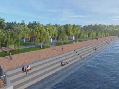 В Минстрое рассказали, как будет выглядеть вторая часть набережной в Автозаводском районе