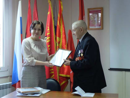 Торжественное мероприятие в Безенчуке в честь юбилея Строгонова Виктора Григорьевича
