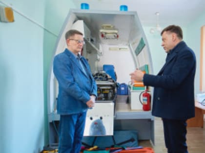 Андрей Орлов посетил Тольяттинскую станцию скорой медицинской помощи