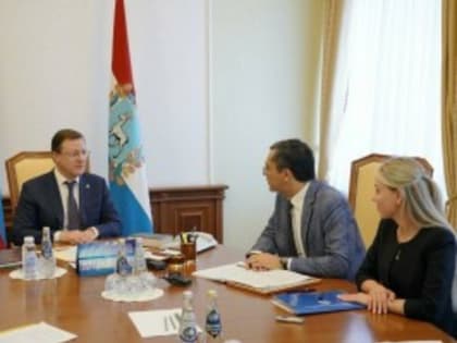 Дмитрий Азаров и Владимир Гутенев обсудили программу «Возвращение», которая сейчас прорабатывается в Самарской области