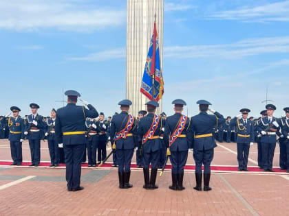 Участие в принятии присяги курсантами 1 курса
Самарского юридического института ФСИН России.