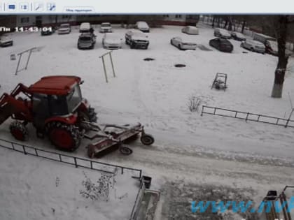 Уборка снега в Новокуйбышевске