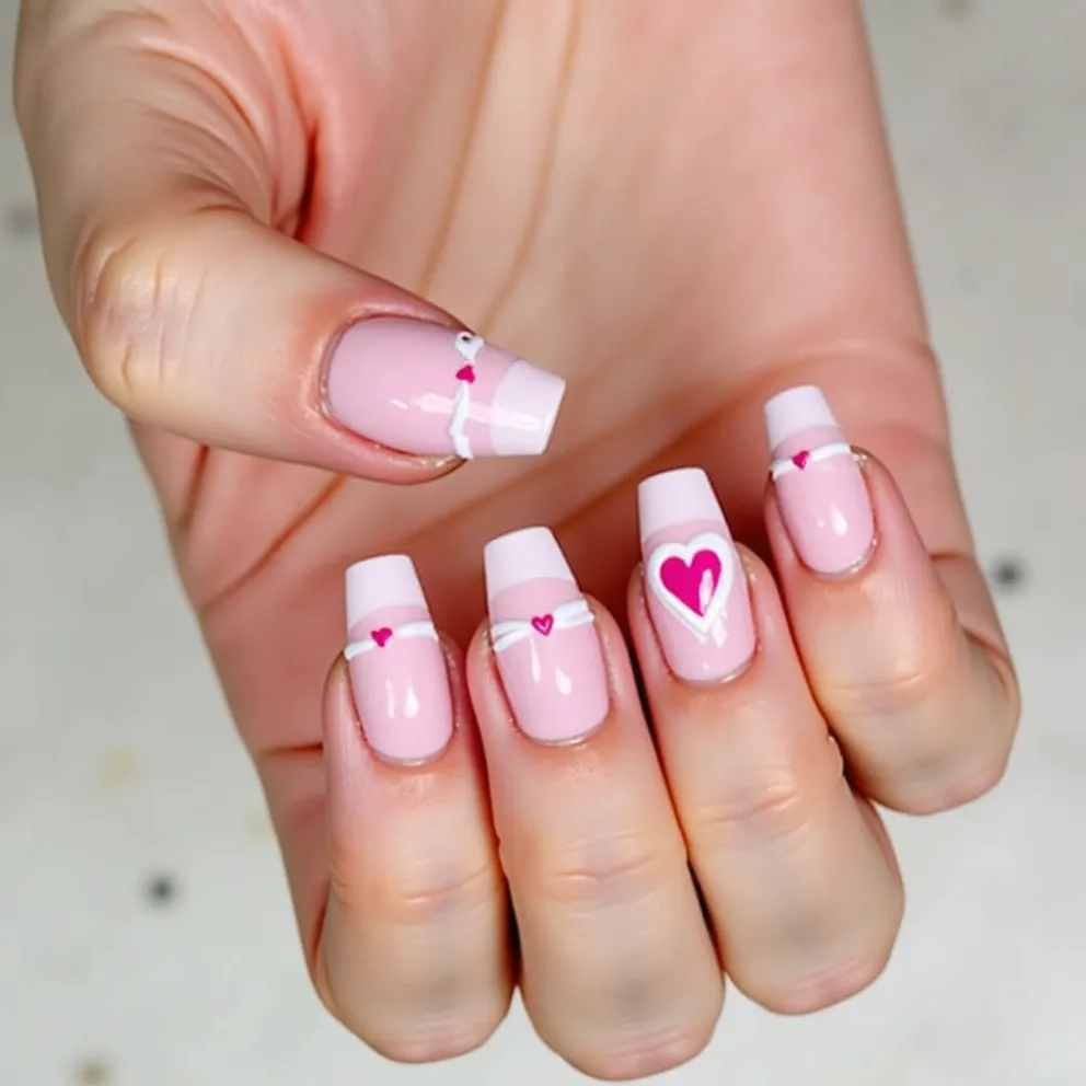 valentines nails 2026