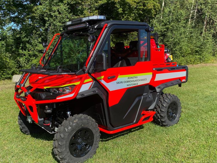 Terénní vozidlo pro hasiče