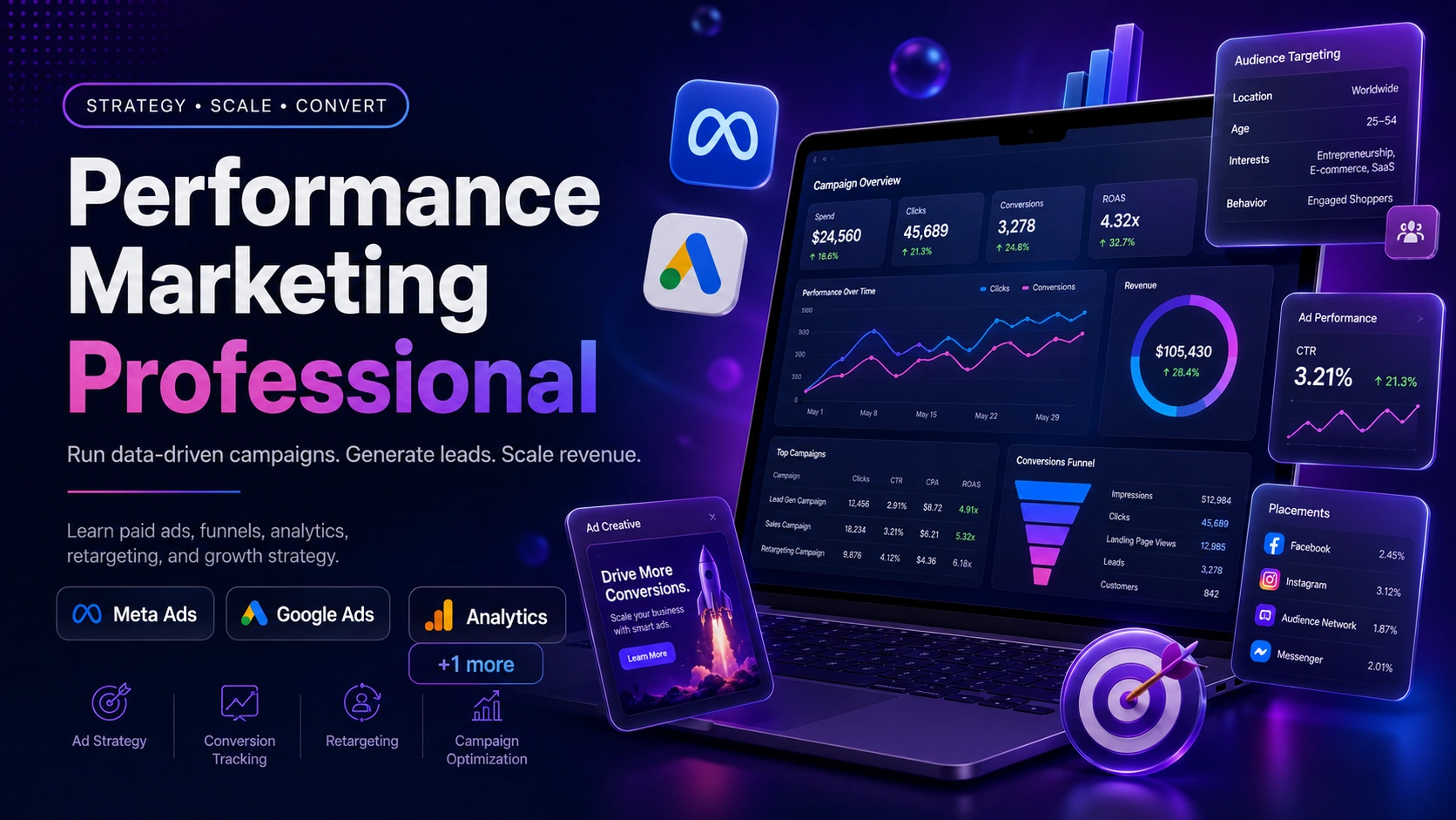 Performance Marketing Program course cover