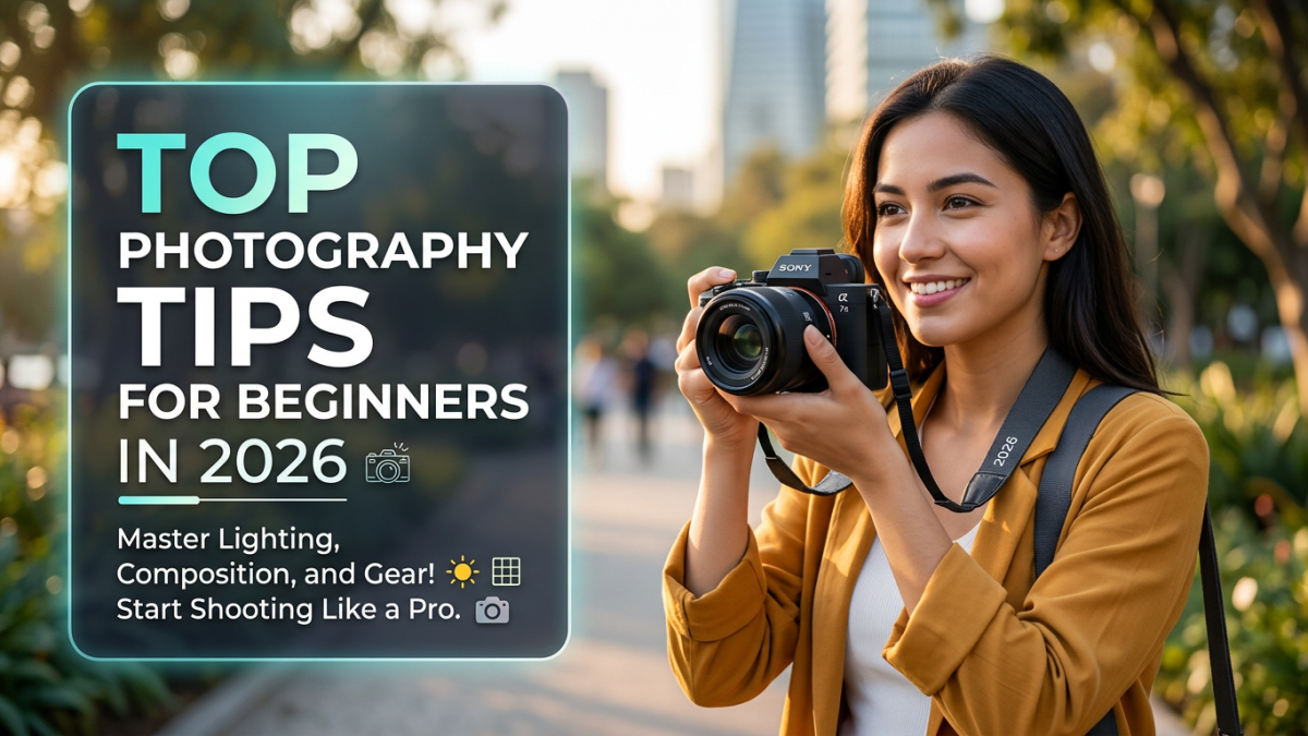 Top Photography Tips for Beginners in 2026 | Feedback Daily