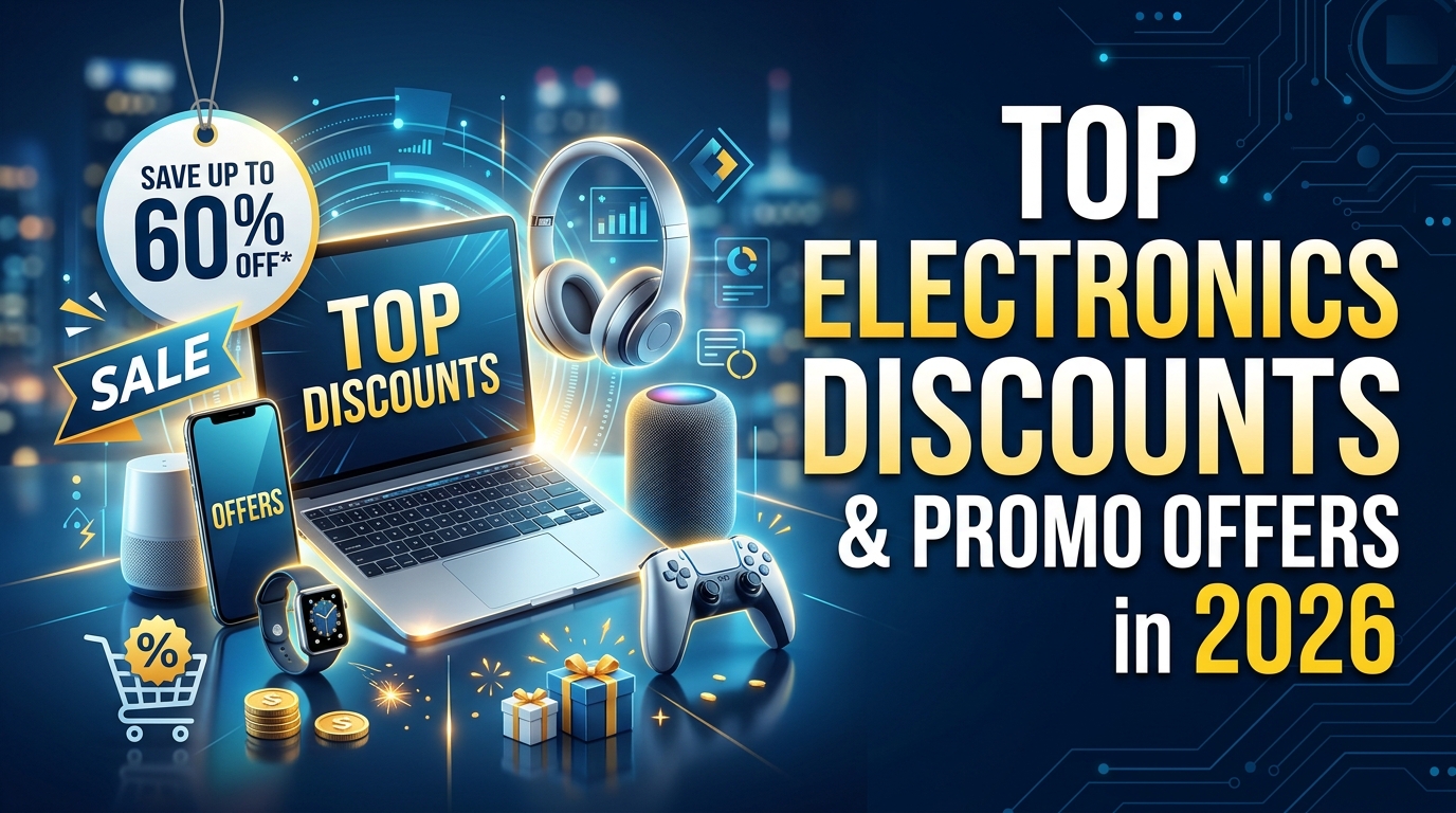 Top Electronics Discounts and Promo Offers in 2026 | The Good Every Day